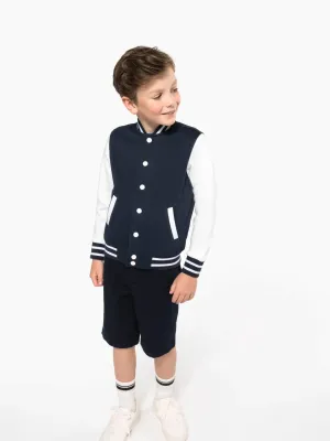 Blouson molleton teddy enfant