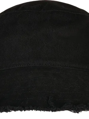 Gorro de pescador de ala deshilachada