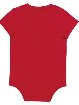 Body manches courtes bébé – Red