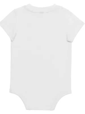 Body manches courtes bébé – White