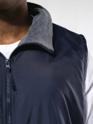 Bodywarmer doublé polaire unisexe