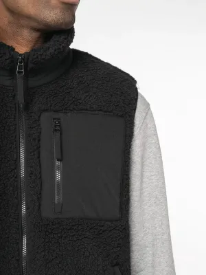 Eco-friendly unisex sherpa bodywarmer