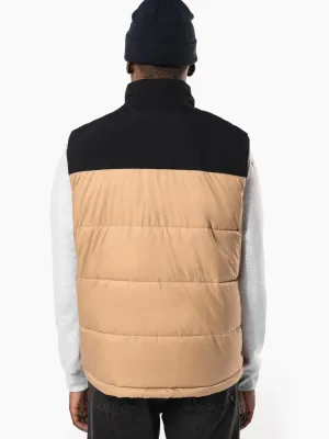 Unisex bi-tone padded bodywarmer
