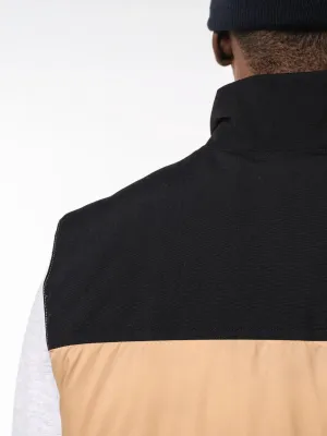 Unisex bi-tone padded bodywarmer