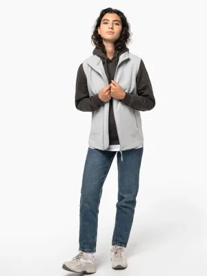 Chaleco micropolar ecológico unisex