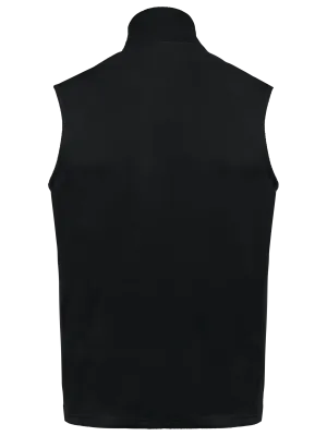 Chaleco micropolar ecológico unisex – Black