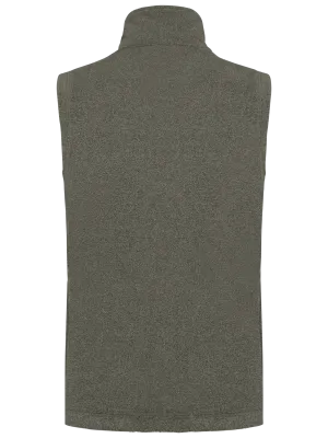 Chaleco micropolar de hombre – Green Marble Heather