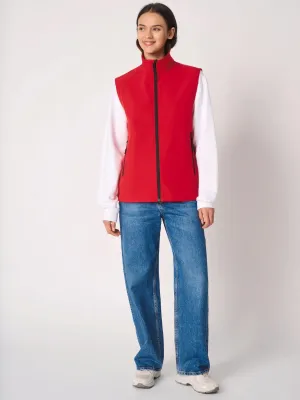 Unisex basic softshell bodywarmer