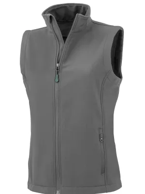 Chaleco softshell de mujer reciclado – Grey