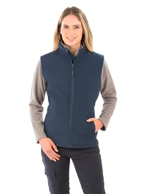 Chaleco softshell de mujer reciclado
