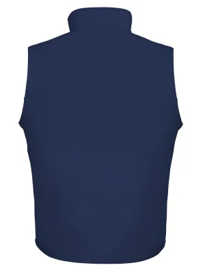 Chaleco softshell de hombre Printable – Navy / Navy