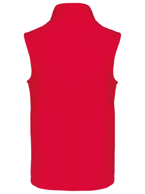 Bodywarmer softshell homme – Red