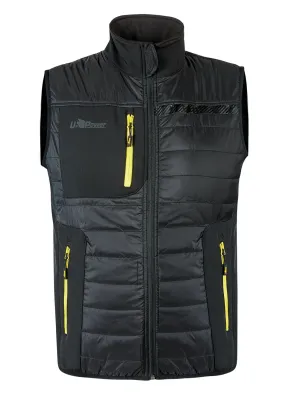 Chaleco acolchado Wall de hombre – BLACK / Carbon