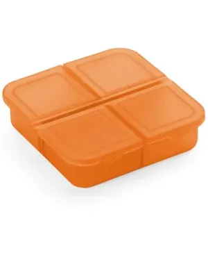 ROBERTS. Pastillero con 4 separadores – Orange