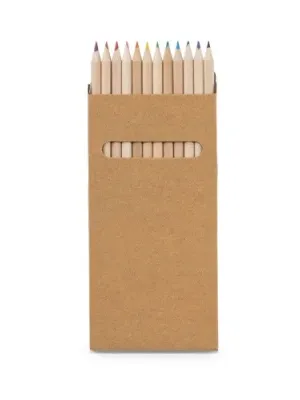 CROCO. Boîte avec 12 crayons de couleur