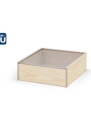 BOXIE CLEAR L. Wood box L