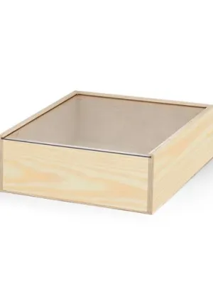 BOXIE CLEAR L. Wood box L