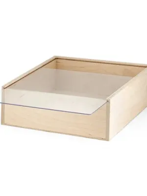 BOXIE CLEAR L. Wood box L