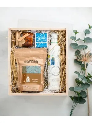 BOXIE CLEAR L. Wood box L