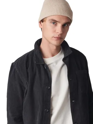 Gorro canalé con vuelta