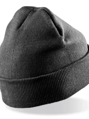 Bonnet imprimable double Tricot THINSULATE™ – Grey