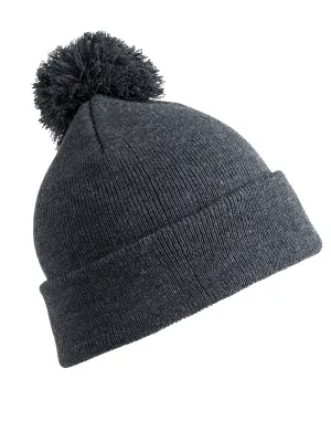 Gorro con pompón BEANIE – Grey