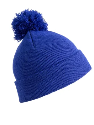 Gorro con pompón BEANIE – Royal