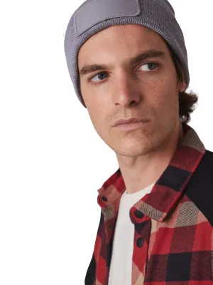 Gorro reciclado con parche