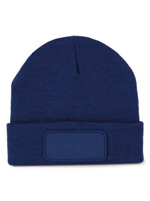 Gorro reciclado con parche – Royal Blue