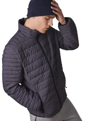 Recycled microfleece beanie with turn-up