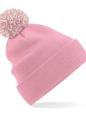 Gorro Snowstar® – Dusty Pink / Off White