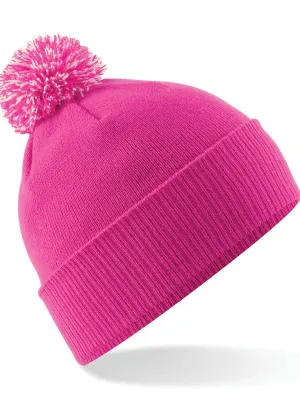 Gorro Snowstar® – Fuchsia / Off White