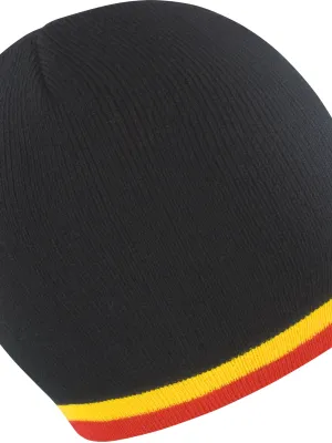 Gorro «Supporter» – Black / Yellow / Red
