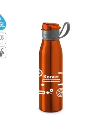 KORVER. Botella deportiva de 650 mL