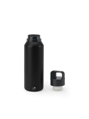 NICKLAUS. Bouteille en acier inoxydable (91% recyclé) avec double paroi isolée sous vide 590 mL