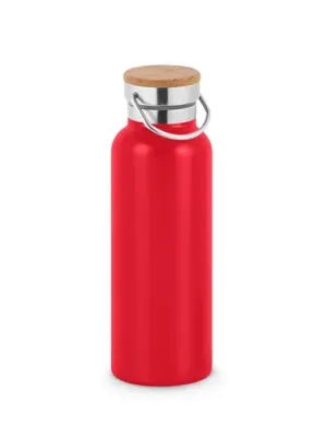 RAGNAR. Stainless steel (36% recycled) double-walled vacuum insulated bottle 570 mL – Rouge