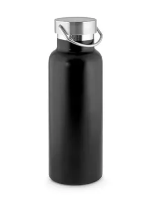 DUPLANTIS. Stainless steel bottle (36% recycled) with vacuum insulation 810 mL – Noir