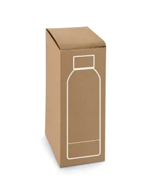 ODIN METTALIC. Botella en acero inoxidable 90% reciclado 550 mL