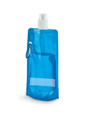 KWILL. 460 mL PE folding bottle – Bleu clair