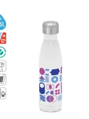 AMORTI M. Sublimation stainless steel thermos bottle 510 mL
