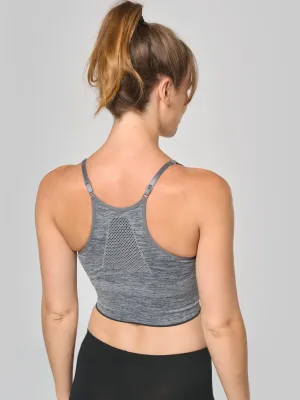 Brassière réglable sans couture femme