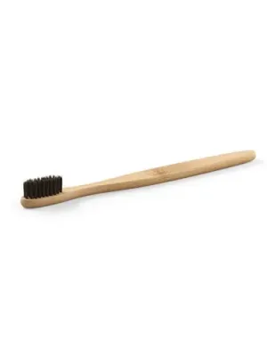 DELANY. Cepillo de dientes con cuerpo de bambú y cerdas de nailon – Noir