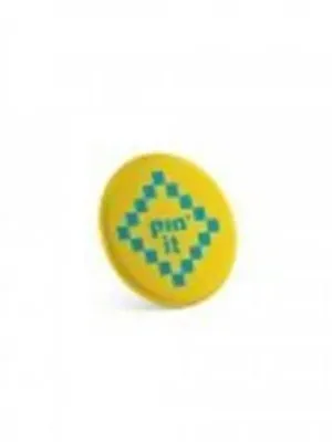 Button P'IN 3. Button P'IN 3. Pin's rond avec épingle