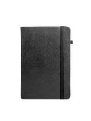 HEANEY. Cahier en polyuréthane à base d'eau avec planification mensuelle intégré et pages lignées