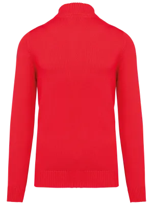 Full zip cardigan – Red