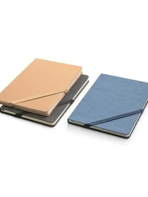 HUXLEY. Cuaderno A5 con tapa dura, fabricado con papel resistente al agua