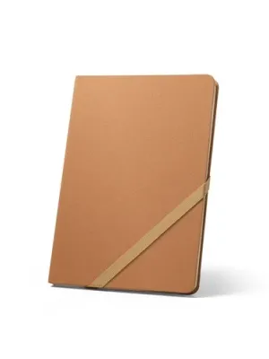 HUXLEY. Cuaderno A5 con tapa dura, fabricado con papel resistente al agua – Brun clair