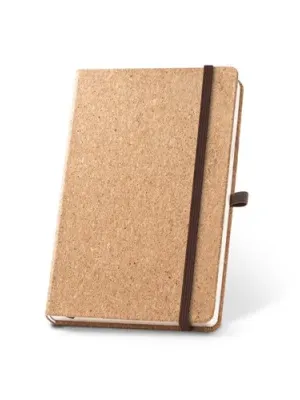 HAWKINS A5. Carnet de notes A5 en liège avec pages blanches – Naturel