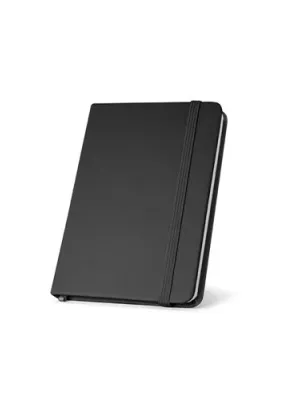 MEYER. Carnet de poche en PU à feuilles non-lignées – Noir