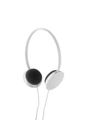 VOLTA. Headphones with 1'2m ABS cable – Blanc